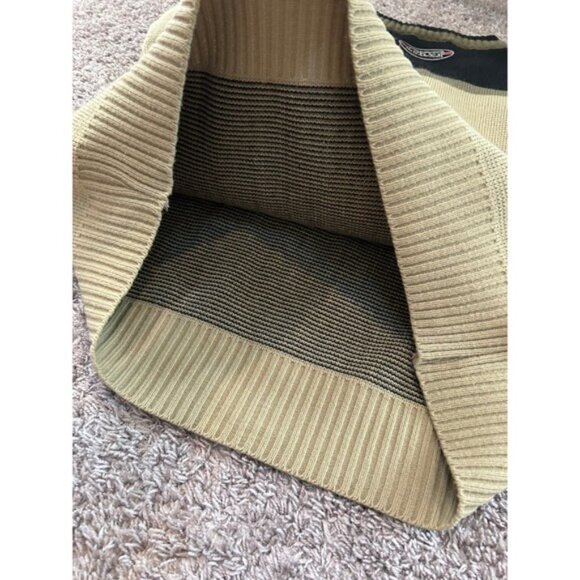 Vintage Spyder V-active sports Neck Sweater Wool Blend Pullover Knitwear Mens XL - Picture 7 of 9